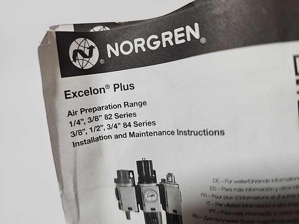 NORGREN HF84G-3AN-AD1 FILTER Air Prep Excelon Plus