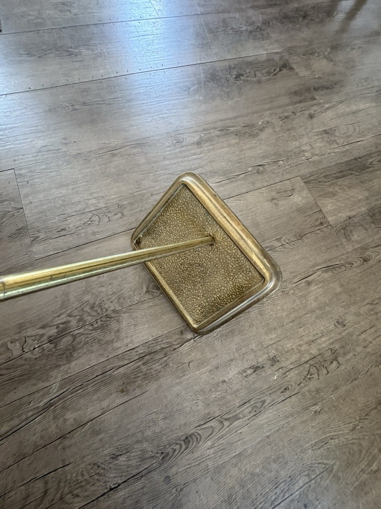 Fireplace Base PLATED Brass / Art Sphere USED.