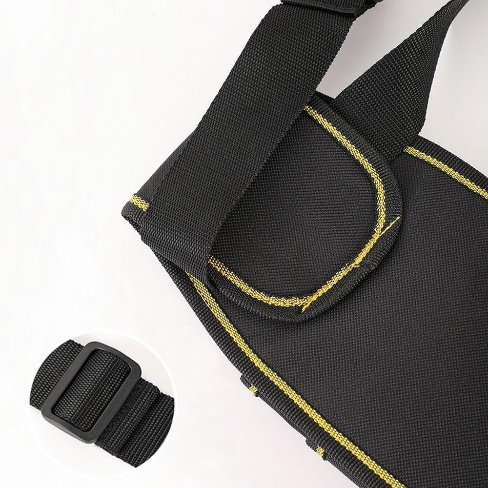 For Electrician Carpenter Adjustable Tool Belt with Multiple Compartments Pouch