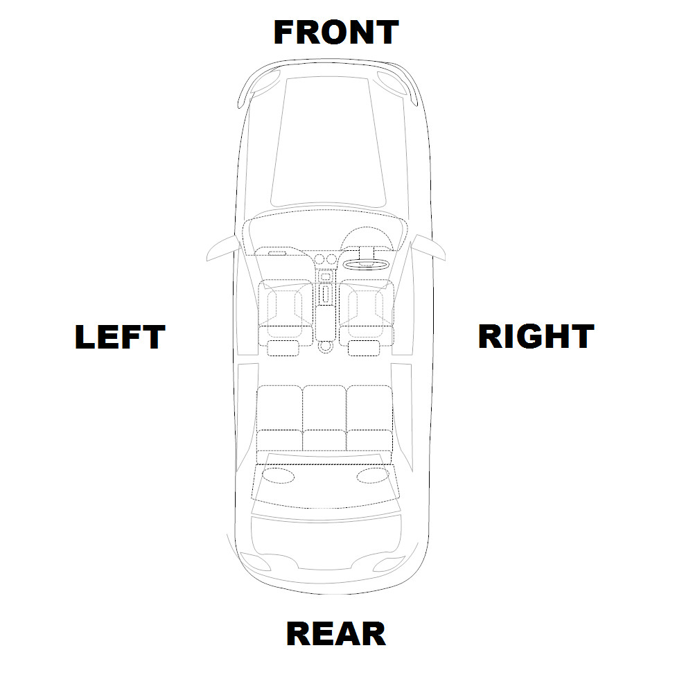 GENUINE MINI F66 F67 JCW Side Sill Winglets 51775B3A2D7, 51775B3A2D8. PAIR. 39D