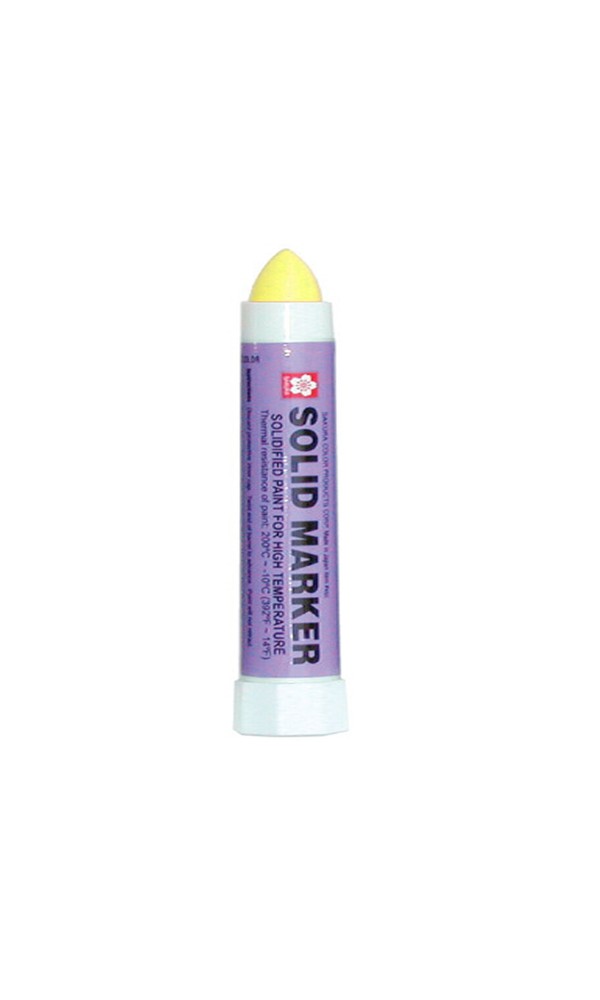Solid Paint Marker with 1/2" Tip (Fluorescent Yellow)