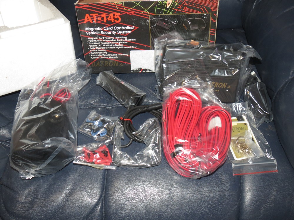 Batron magnetic Card Controlled Vehicle Security System NOS