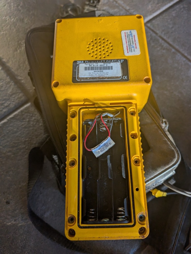 3M Dynatel 965DSP Loop Analyzer TDR With Case & Wires