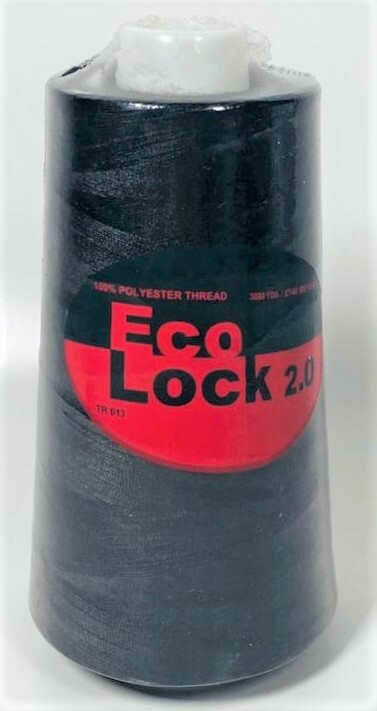 Eco-Lock 3,000 Yards 100% Polyester Thread -DARK BROWN