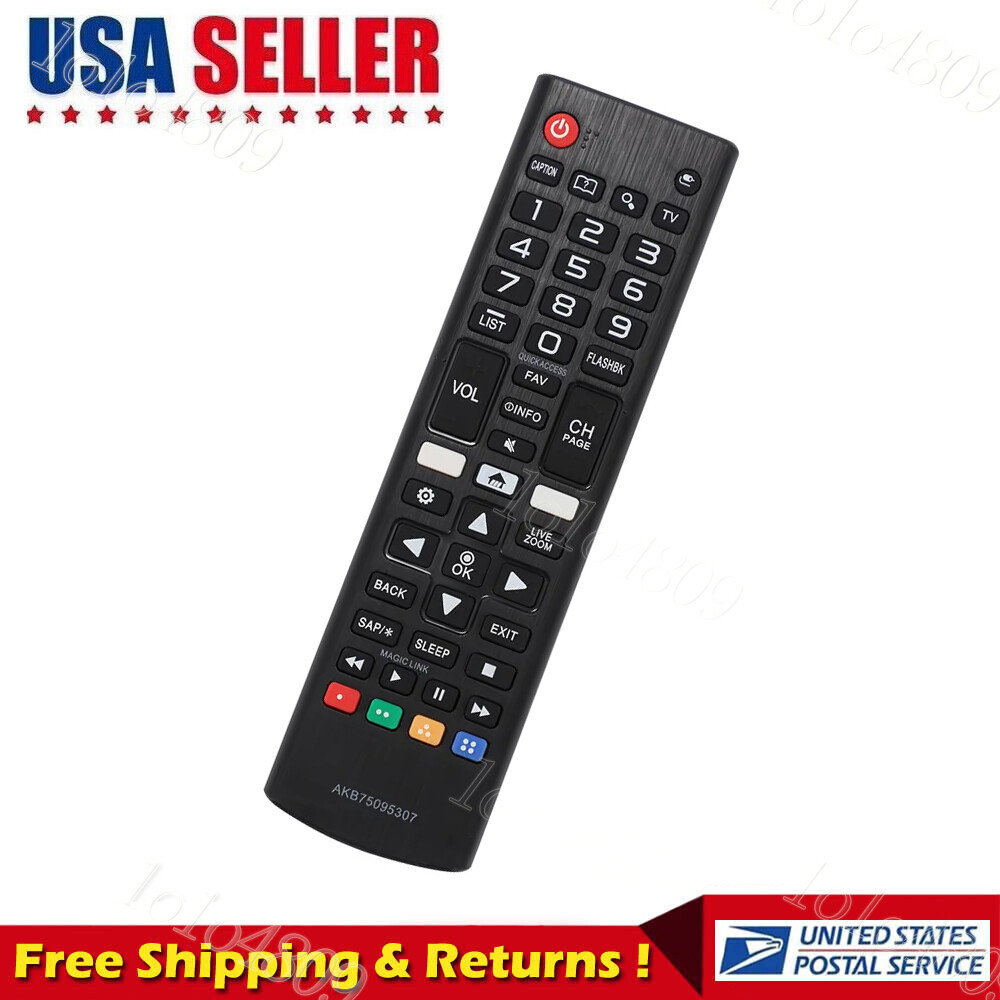 AKB75095307 Replacement Remote For LG LED TVs – No Setup Needed