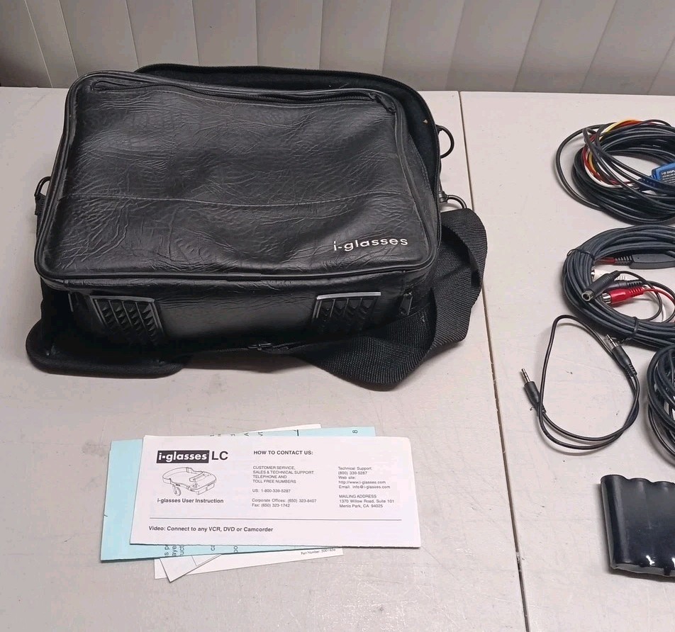 IO Display Systems I-Glasses HRV High Resolution Video Headset