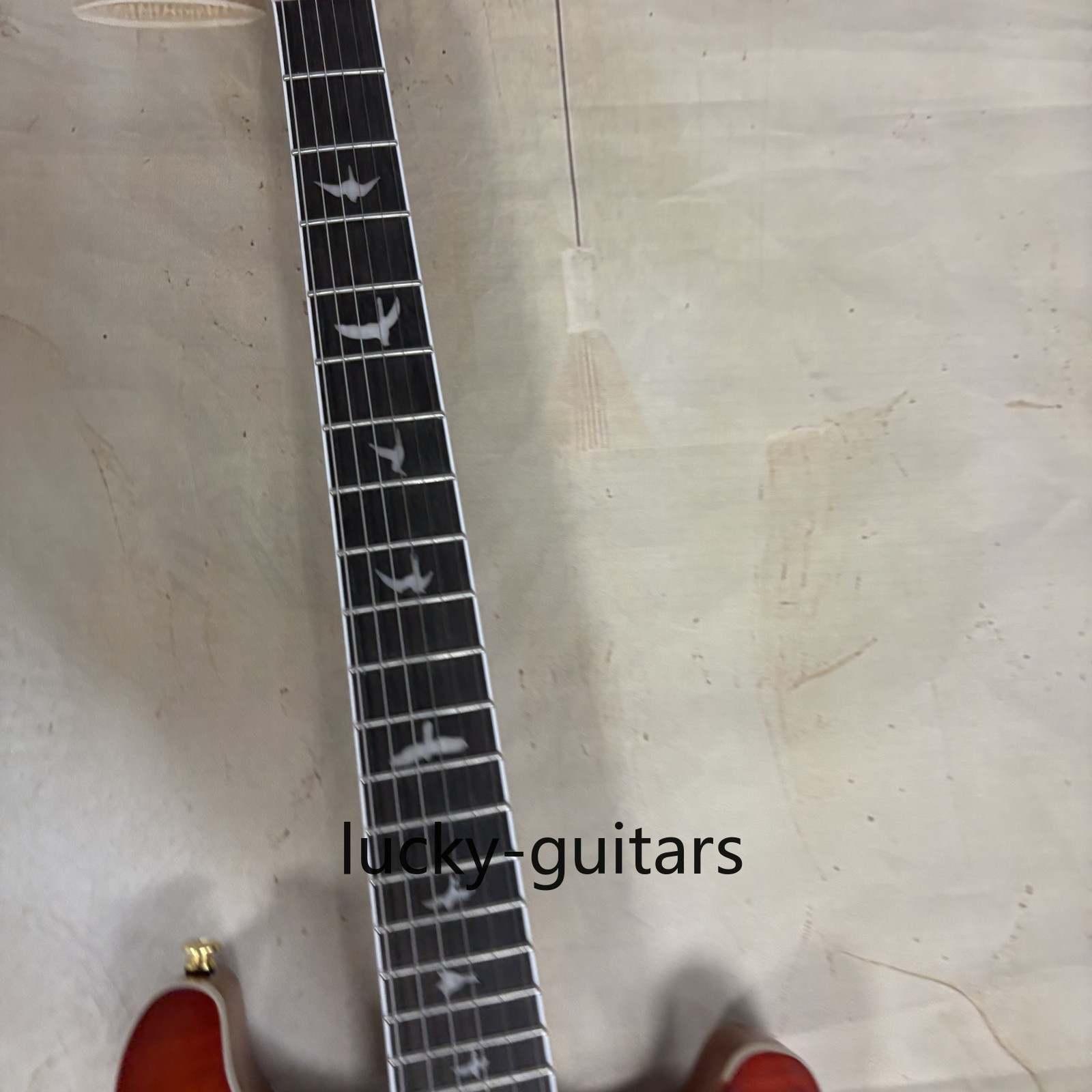 Custom PRS Electric Guitar 2H Pickups Flame Maple Top Bird inlay US Warehouse