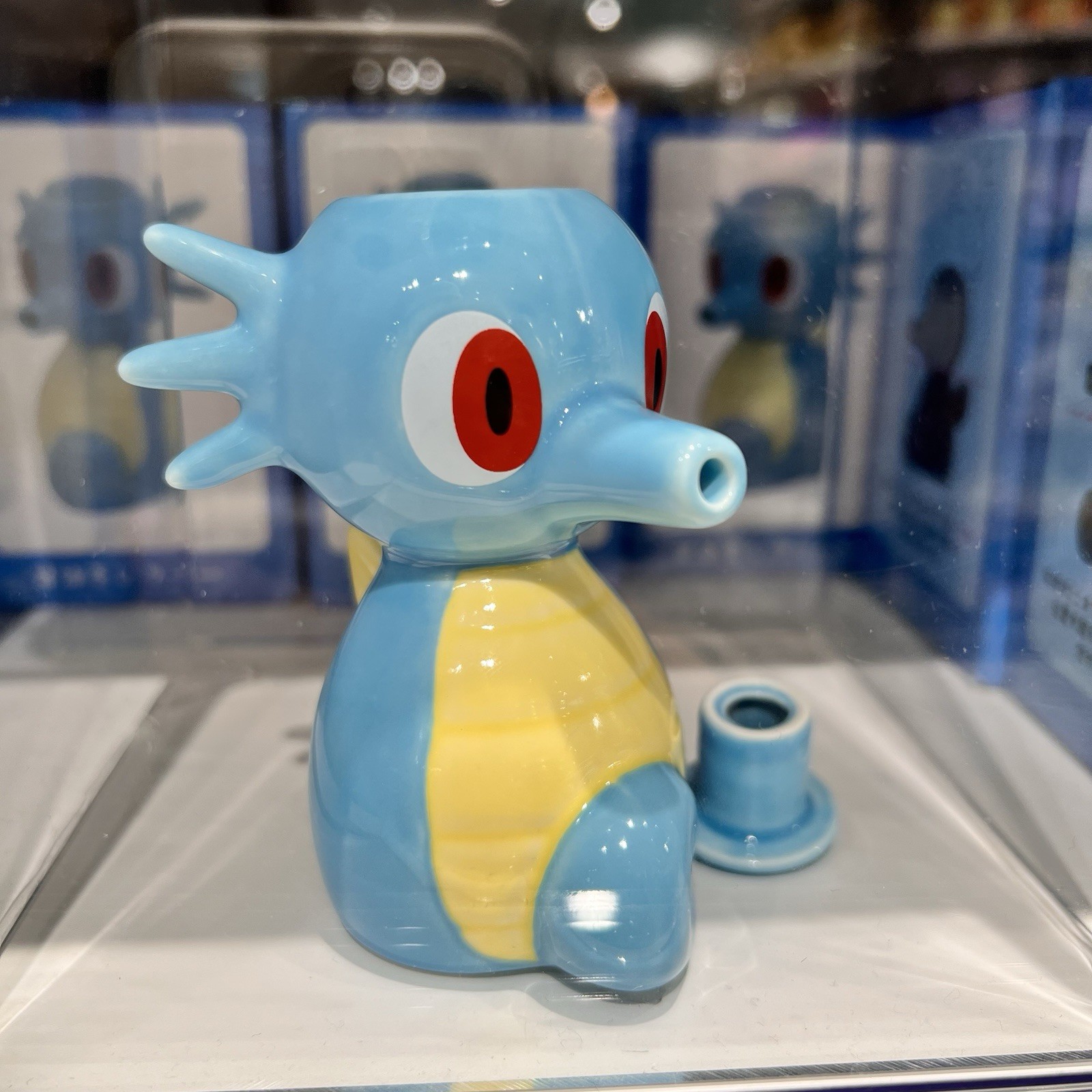 Pokemon Soy Sauce Dispenser Horsea Japan Pokemon Center Kagawa 【US DUTYFREE】