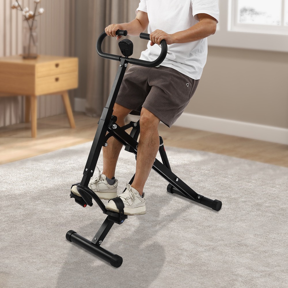 Adjustable Squat Machine Trainer Rowing Machine For Ab Workout Glutes 264lbs NEW