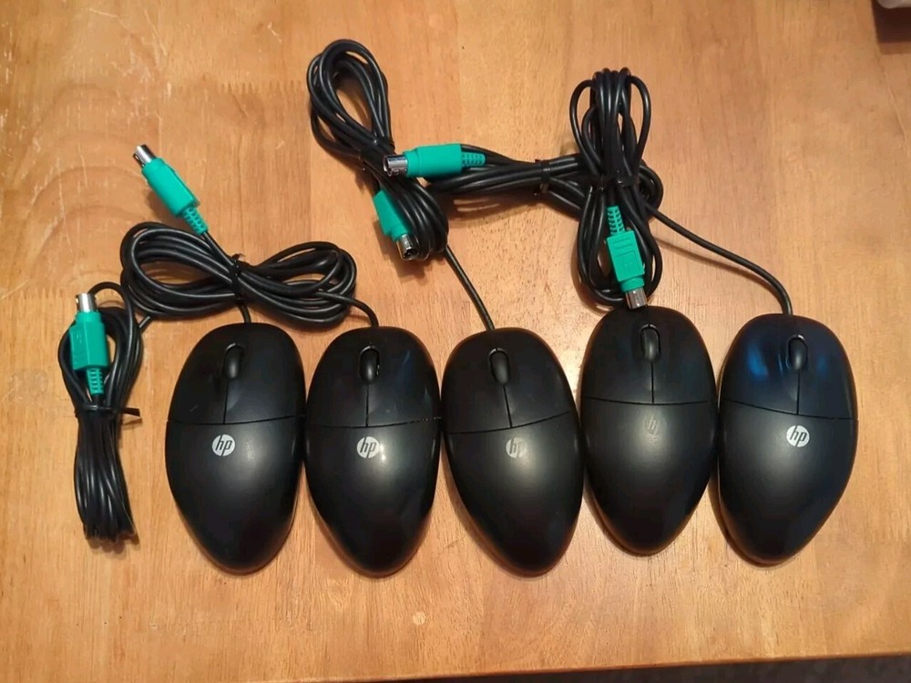 5x HP PS/2 Optical Mice
