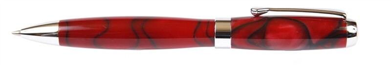 E421 - Red & Black Ball Point
