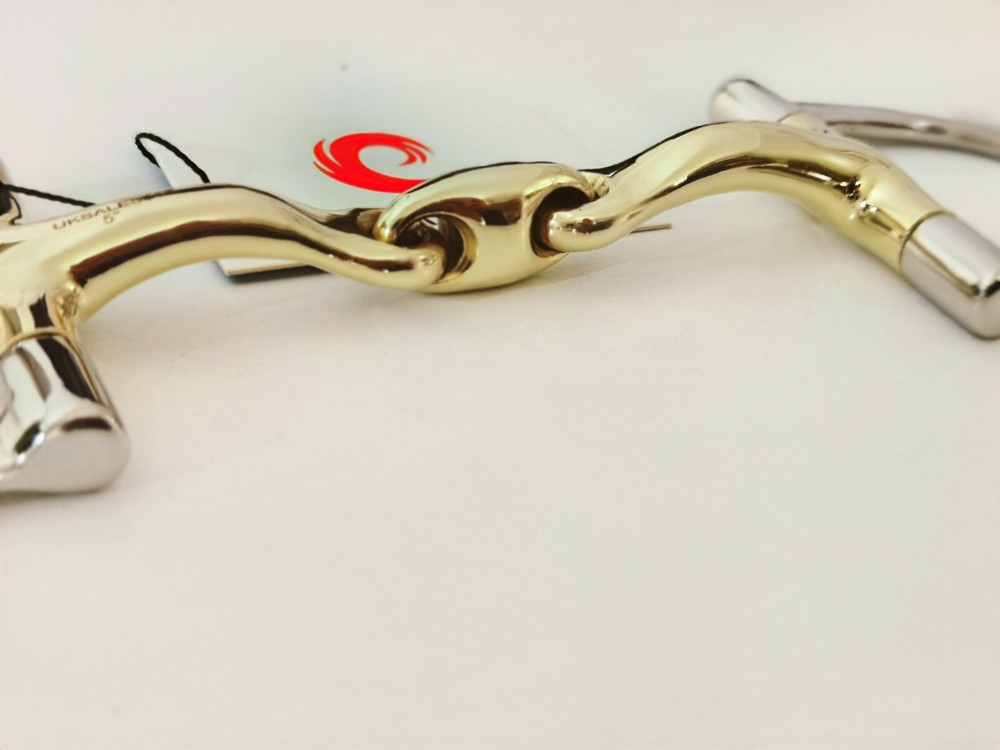 D-Ring 14MM Curved Turtle Angled MP Snaffle Bit (UKSALES25®)*SAME DAY DISPATCH*