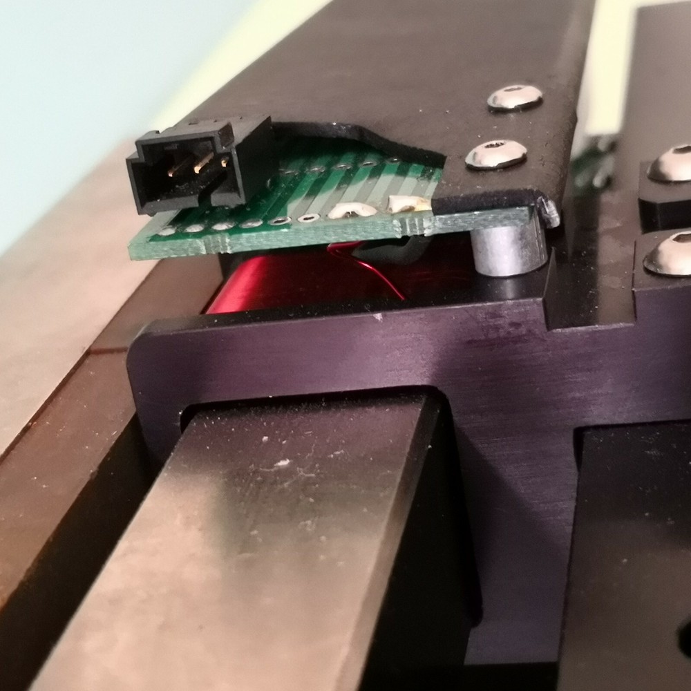 Danaher precision XY stage cross roller voice coil motor Micro-E encoder FTIR