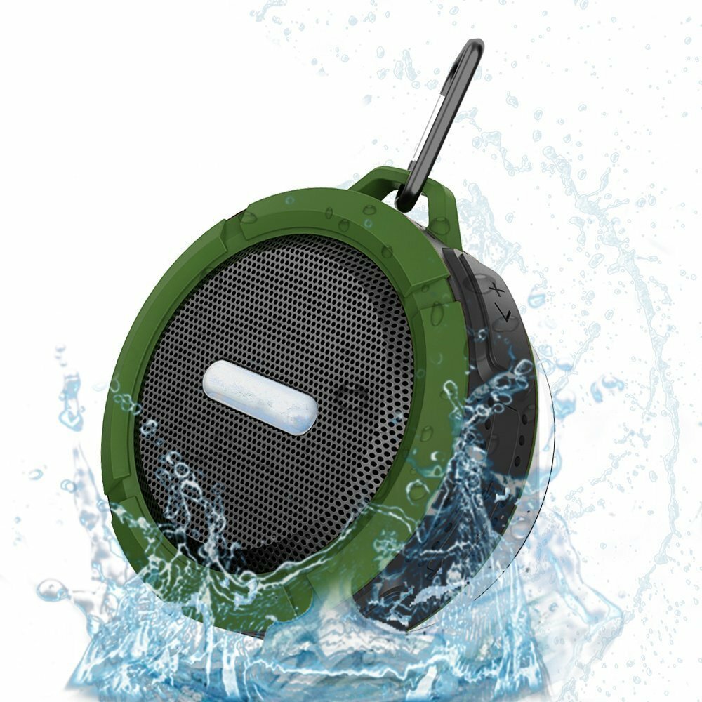 Mini Waterproof Bluetooth Speaker with Suction Cup