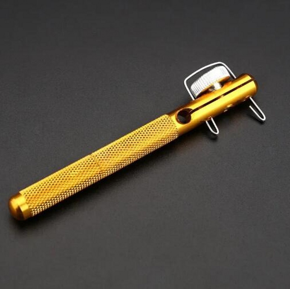 Full Metal Fishing Hook Knotting Tool & Tie Hook Loop Making Device