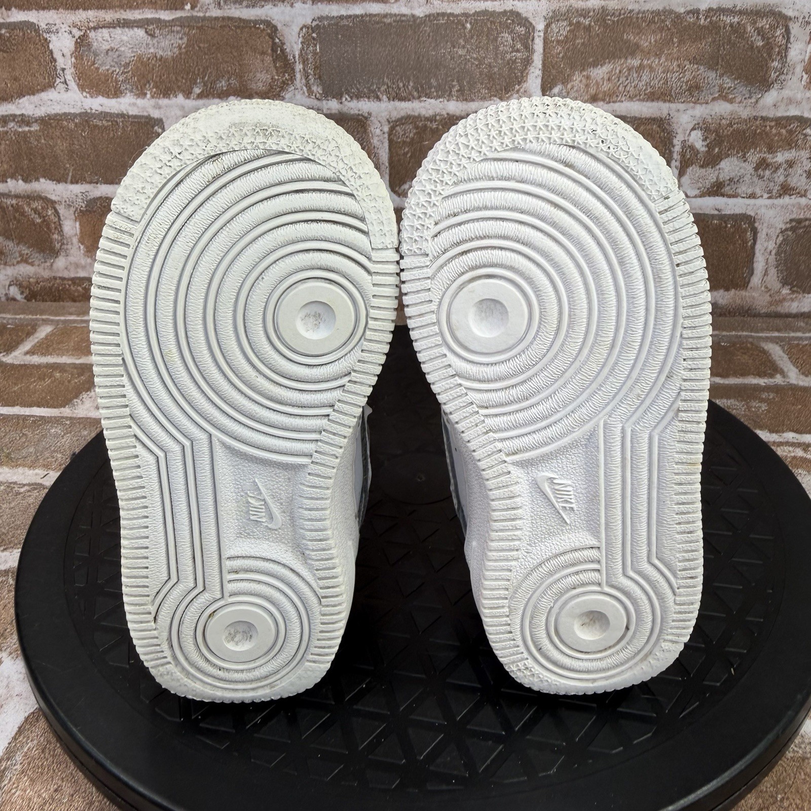 Nike Air Force 1 White Athletic Leather Sneakers DH2926-111 Kids Toddler Size 7