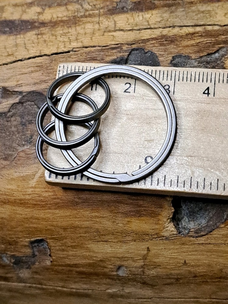 Pro Series Titanium Sidepush Keyring Set