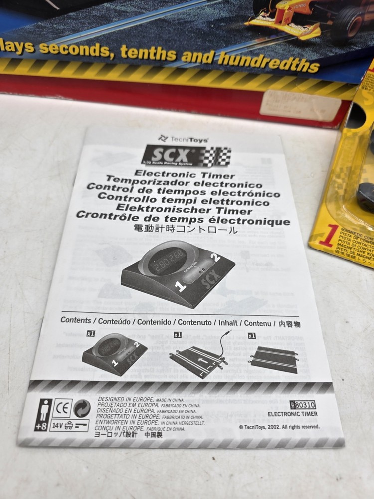 SCX RACING 1:32, ELECTRONIC TIMER, #88310, (1pc.-PACK)