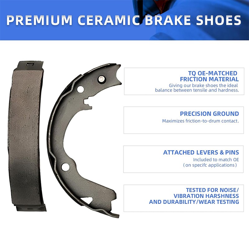 Rear Brake Shoes for Chevrolet Express 1500 2500 C2500 GMC Savana 1500 2500