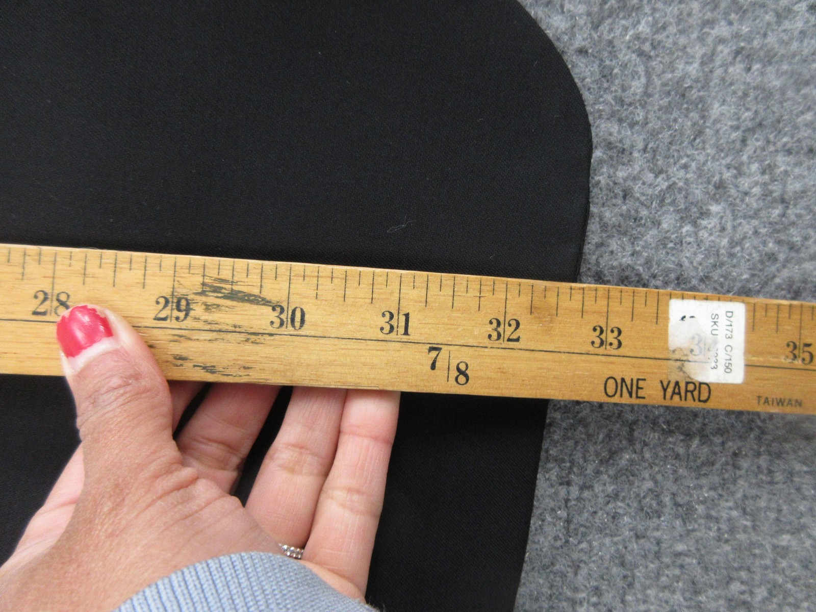 Oxxford Clothes Tuxedo Suit Mens 44 38x29 Black Super 100s Wool Peak Lapel