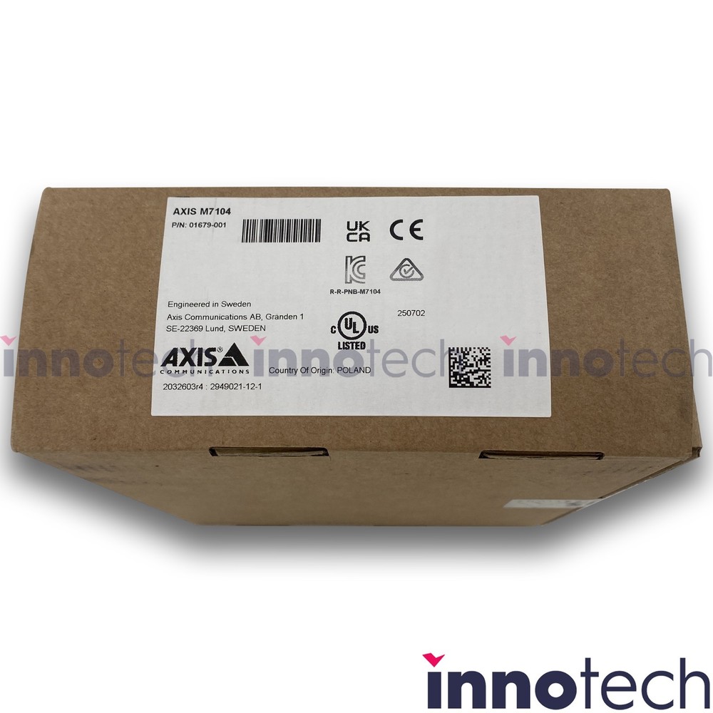 Axis M7104 Video Encoder 01679-001 New Sealed