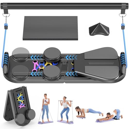 Pilates Board, Foldable Pilates Reformer Set