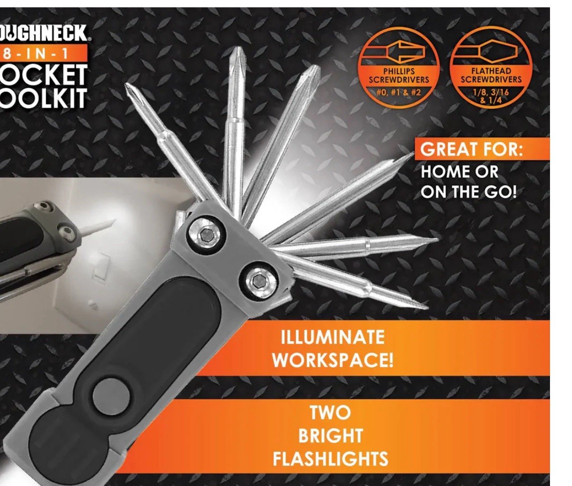 Roughneck Tool Retail Display 66 Pieces Wholesale Items