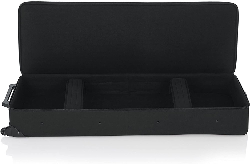 Gator Cases Lightweight 76-Note Keyboard Case with Pull Handle and Wheels