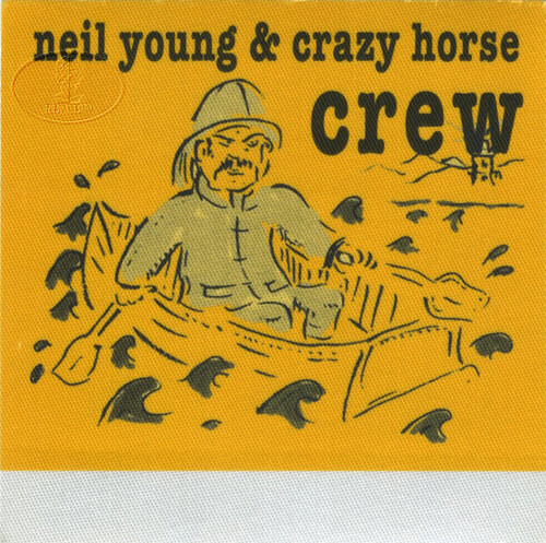 NEIL YOUNG & Crazy Horse 2003 Tour Backstage Pass