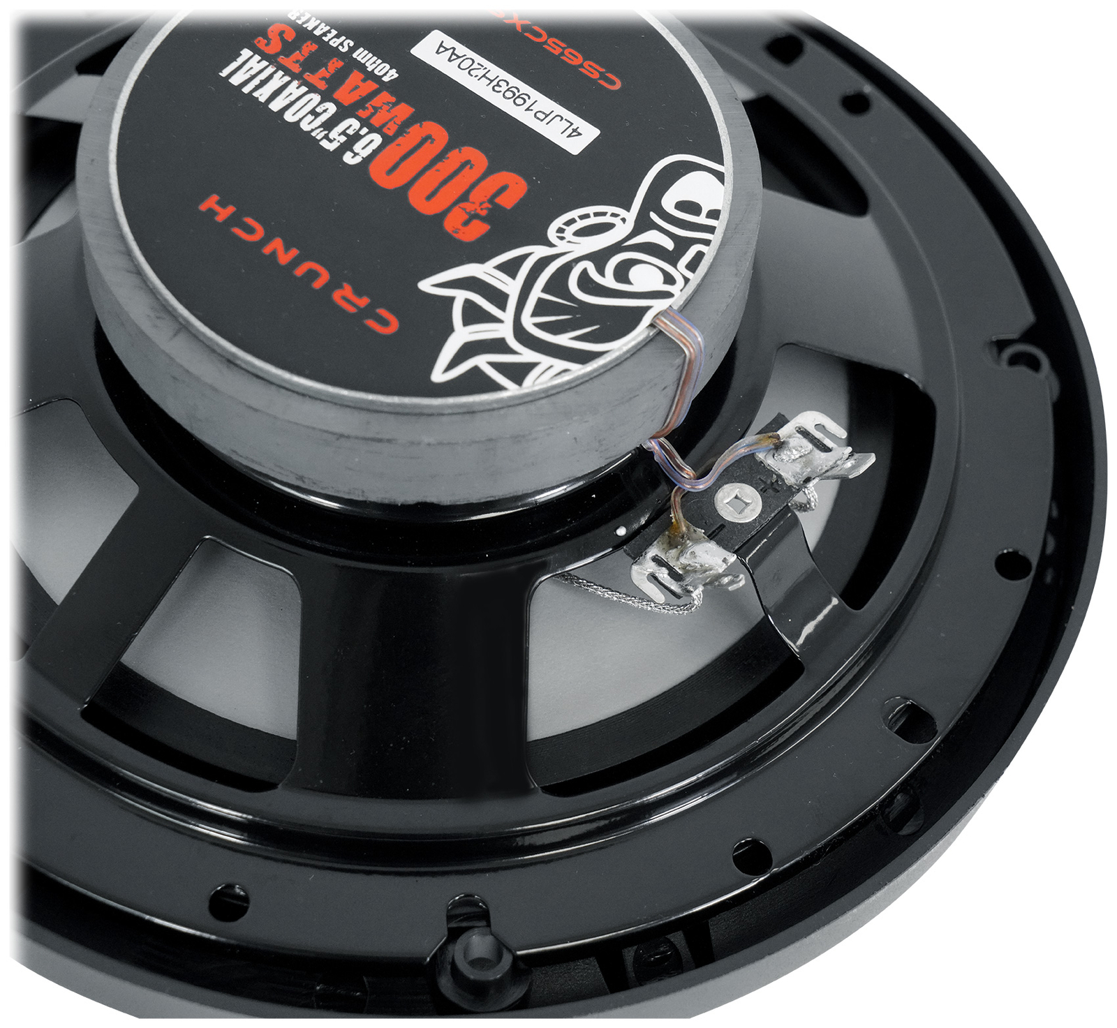 Pair Crunch CS65CXS 6.5" Car Audio Shallow Mount Speakers 300 Watts Max 2-Way