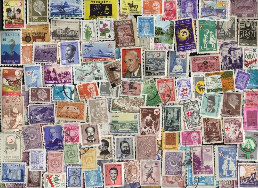 600 TURKEY All Different Stamps (C80)