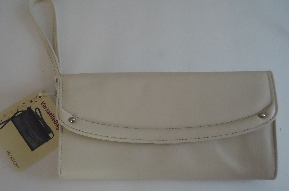 Buxton Atlantis Versatile Shoulder Strap Bag, Bone