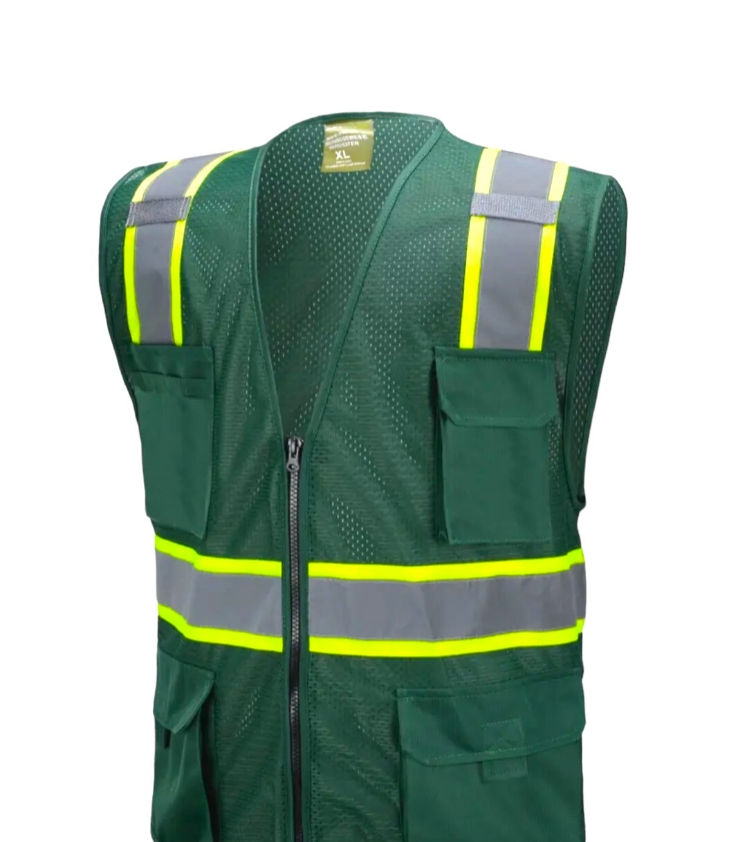 Two Tones Safety Vest ,With Multi-Pocket