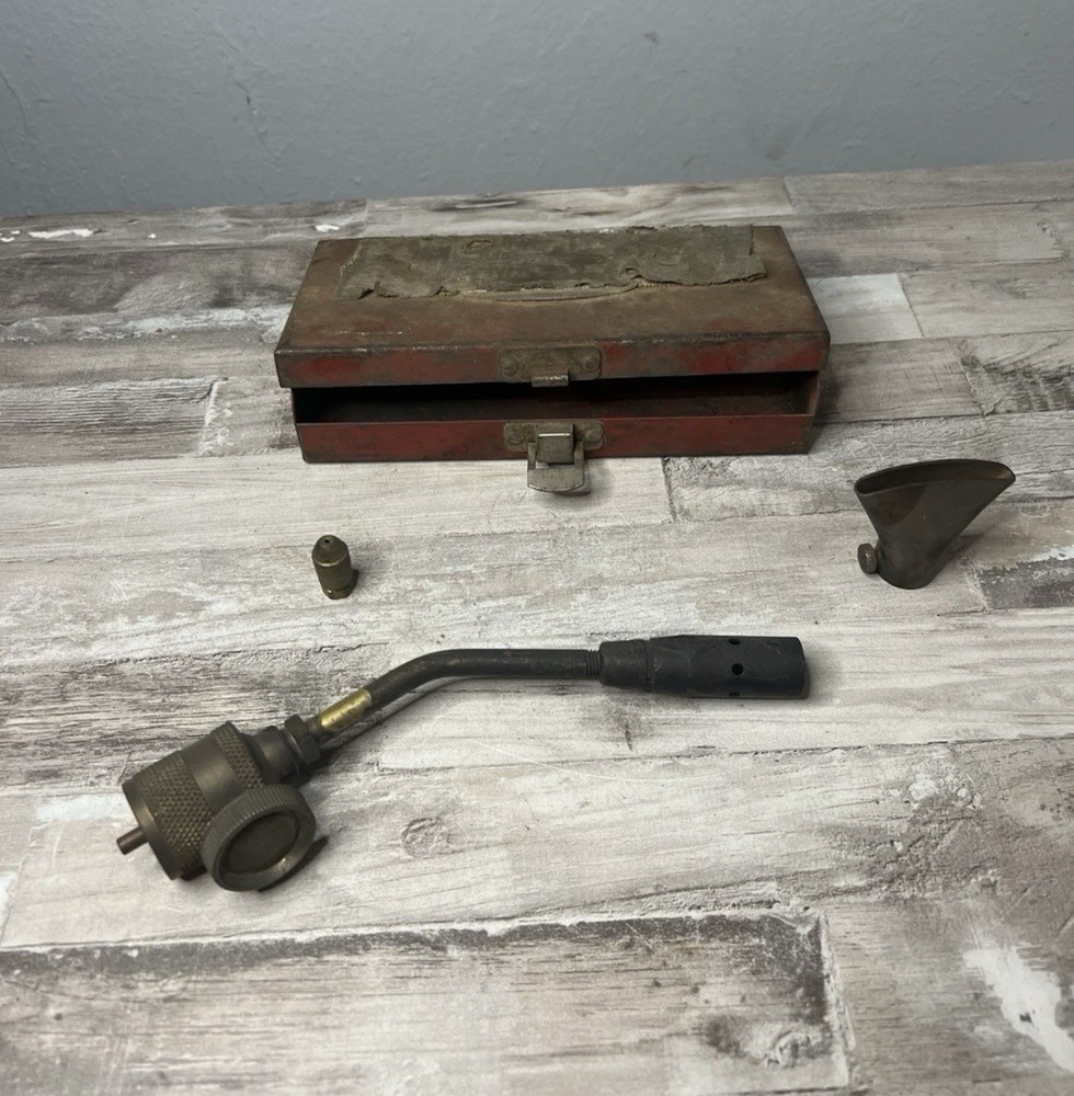 Vintage Brass Propane Torch Kit