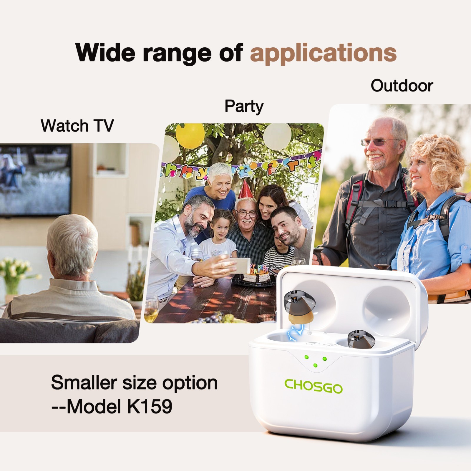 New Hearing aids Smart Advanced Professional CIC for elderly hearing loss help