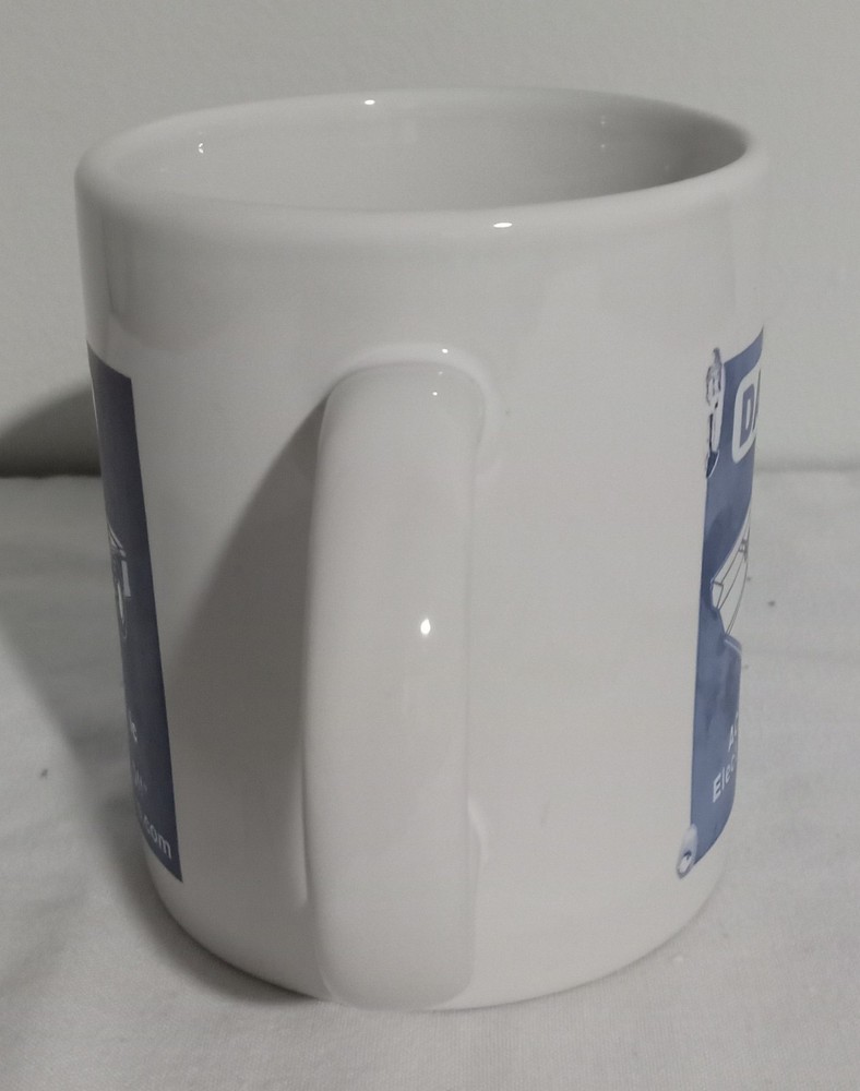 Damascus Coal Mining Machine 11oz Coffee Mug See Description