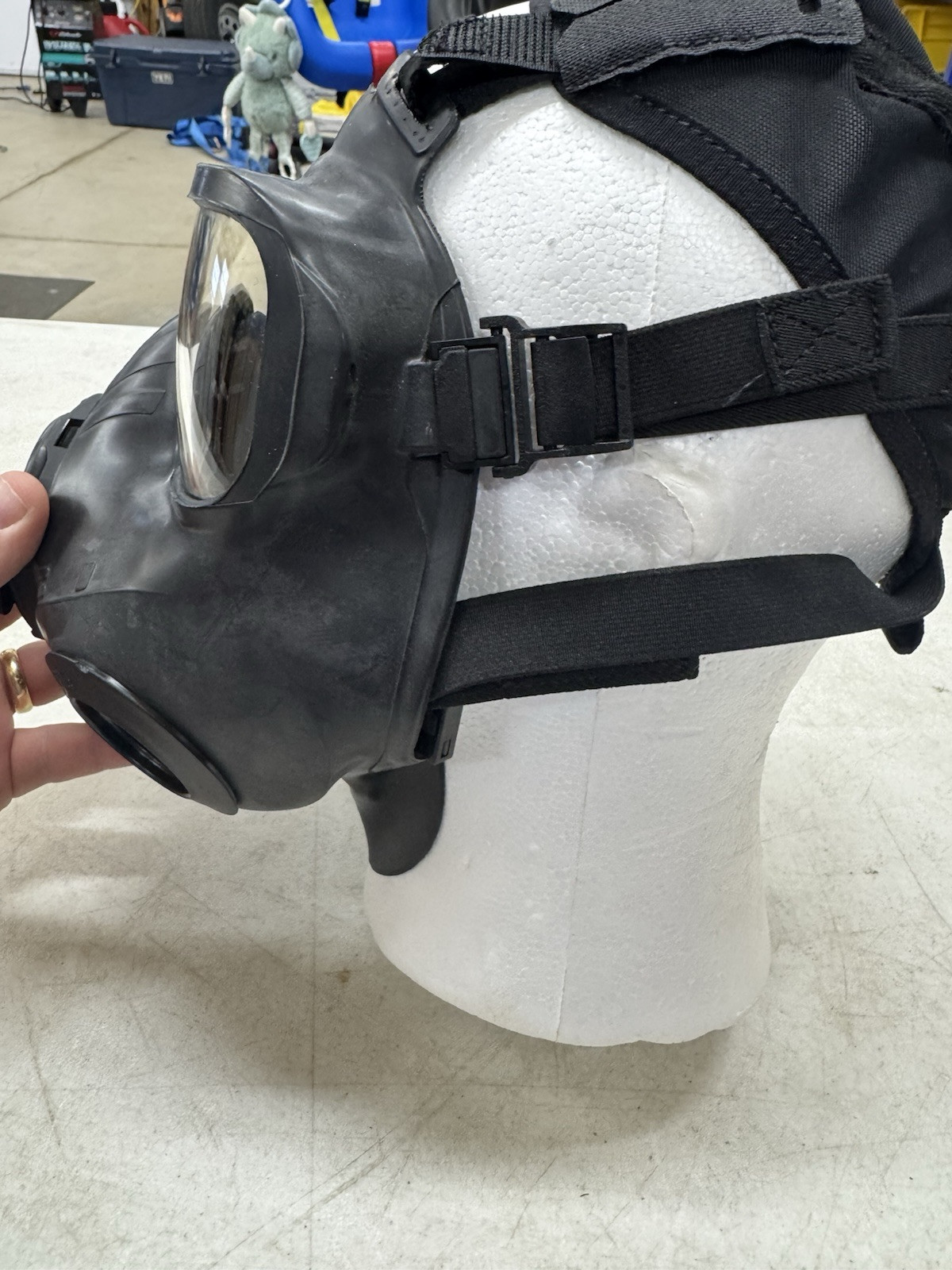 US Surplus Gas Mask Avon C50 40mm NATO Filters, Medium