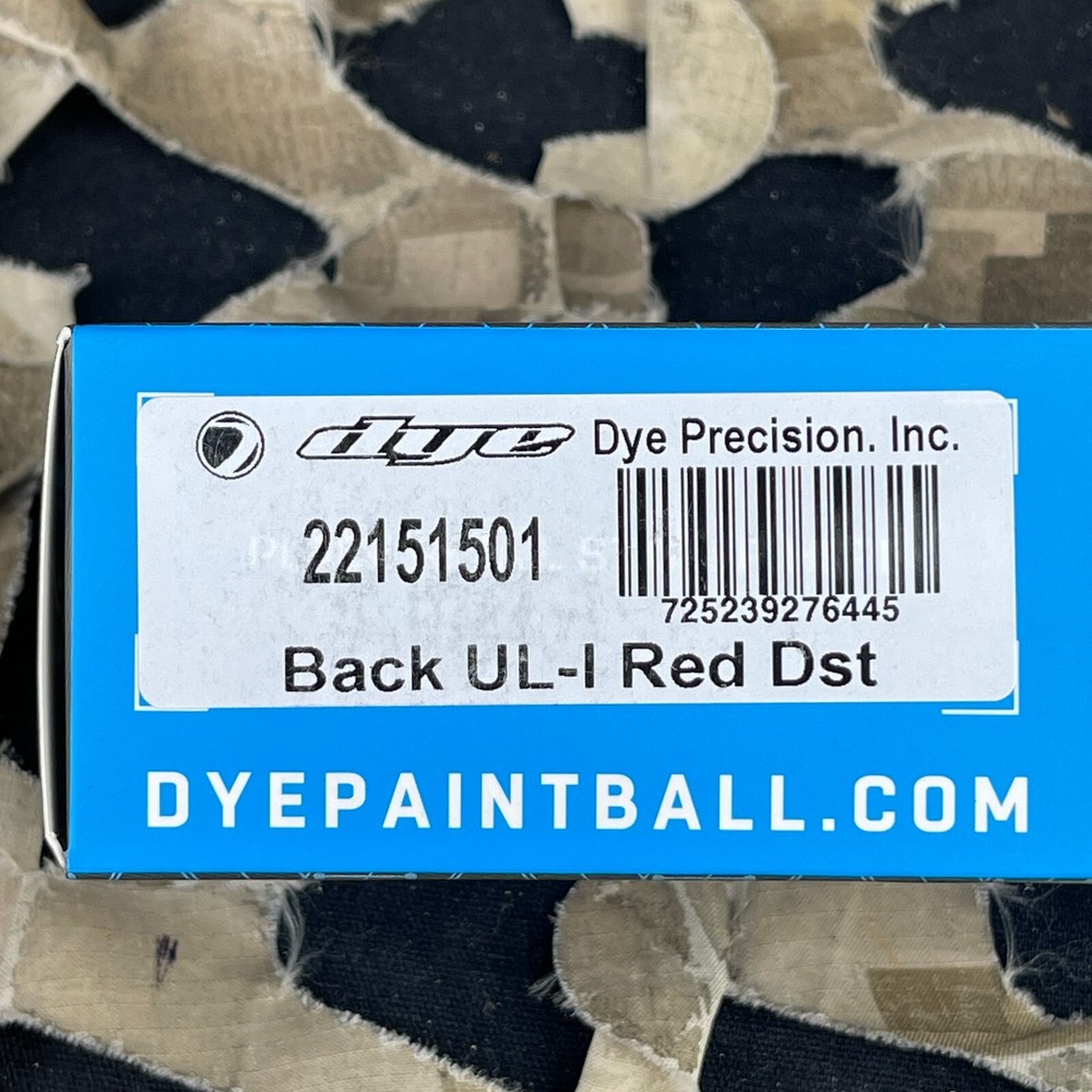 NEWDye UL-I Barrel Back - Autococker Threaded - Dust Red