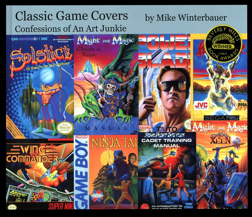 Classic Game Covers by Mike Winterbauer 2017