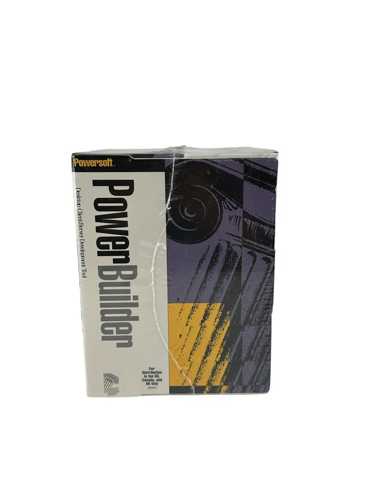 Powersoft Power Builder Desktop Windows 3.1 Version KB00021 Sealed!