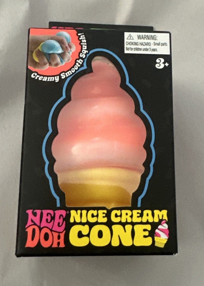 NeeDoh Nice Cream Cone Orange