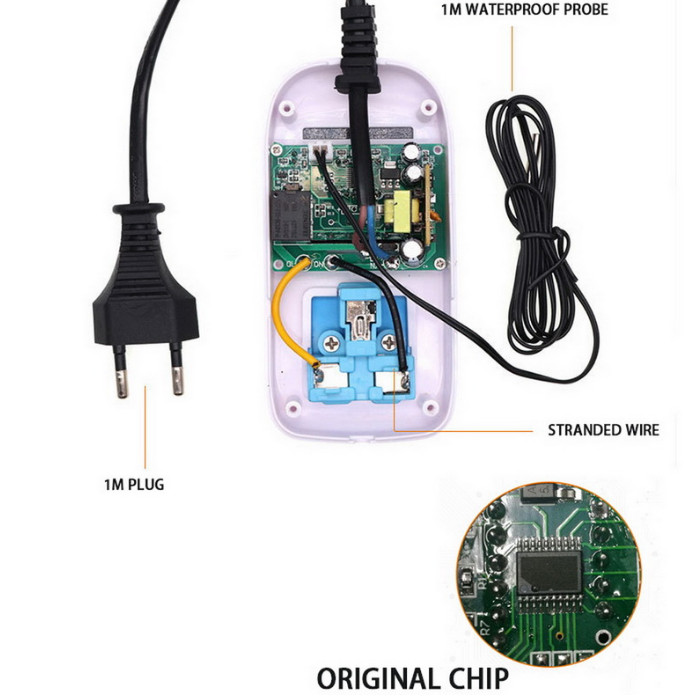 XK-W2001 Digital Thermostat Temperature Controller Socket