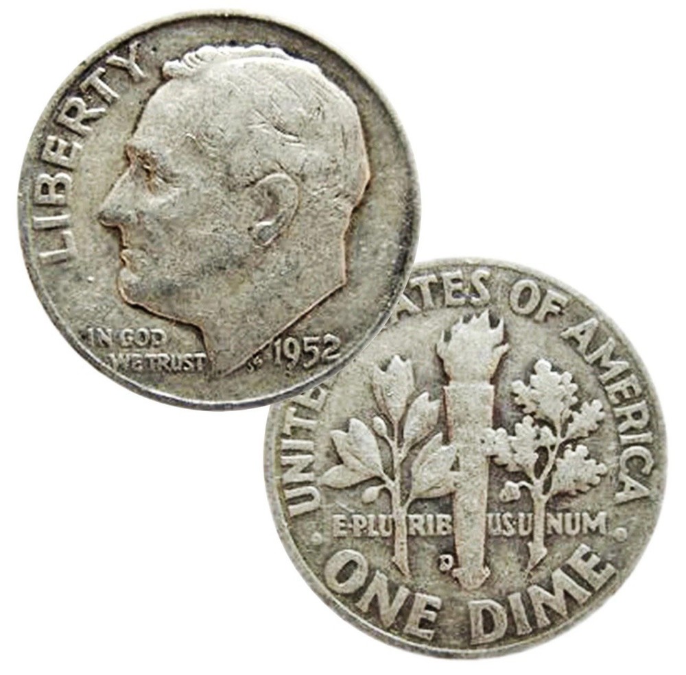 $1 Face 90% Silver Pre-1964 Dimes