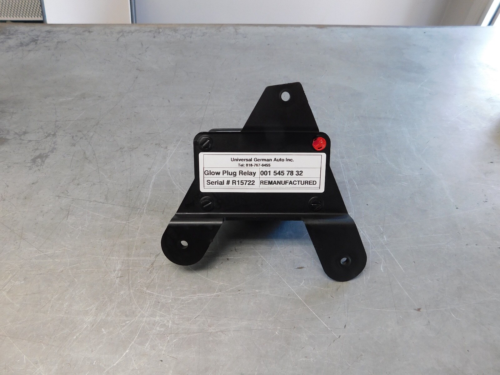 116 123 300D 300CD 300SD 300TD GLOW PLUG RELAY DIESEL 0015457832 REMANUFACTURED