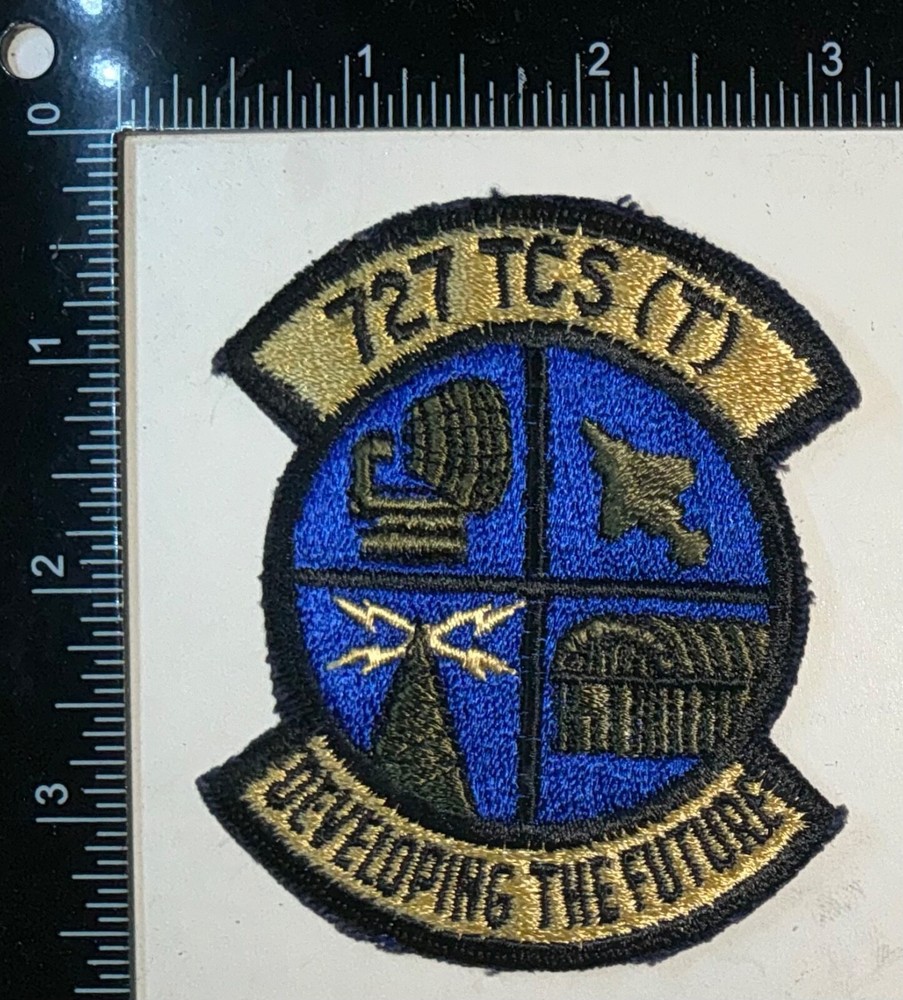 Cold War USAF US Air Force 727th TCS Tactical Control Squadron Test Patch