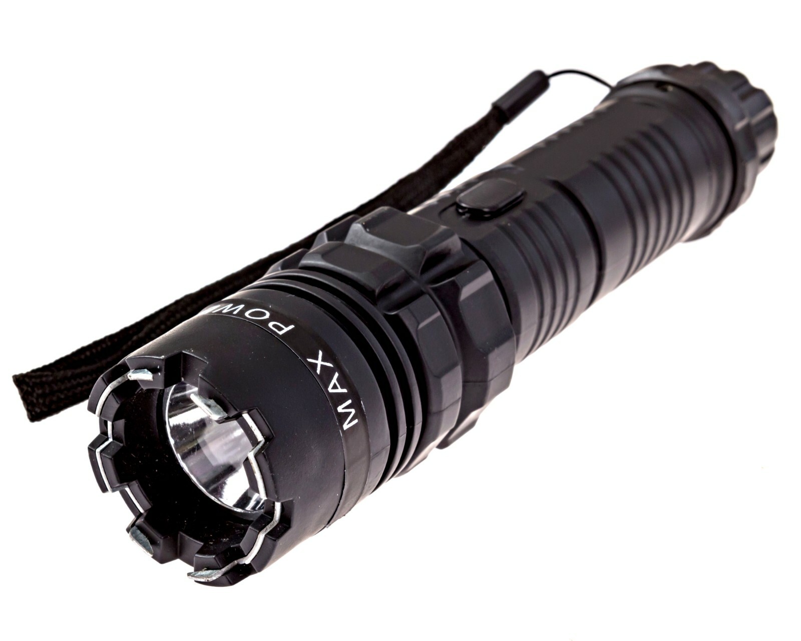 Cheetah Stun Gun ALL Flash Light 200 MV Rechargeable CH-77 Black Self Defense