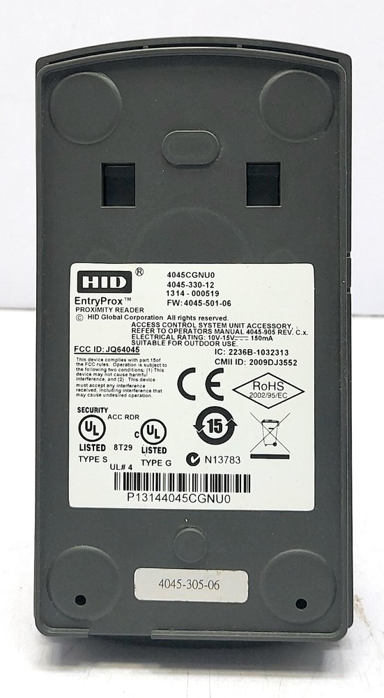 HID Prox Entry Prox 4045CGNU0 Stand-Alone Keypad Reader
