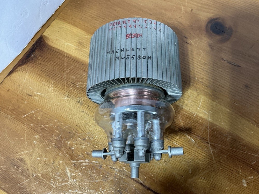 Machlett ML-5530H Power Amplifier Tube AM FM Broadcasting 4kW VTG TRANSMITTING