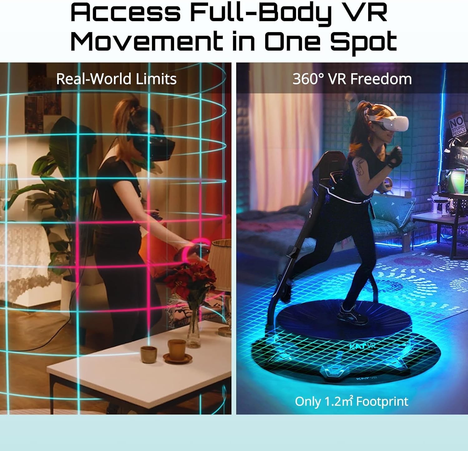 KAT Walk C2 VR Series | 360° Omnidirectional Walking Pad (OpenBox, Excellent )