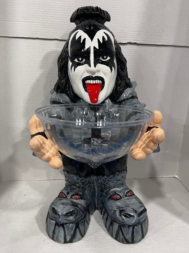 KISS Gene Simmons Demon candy bowl statue